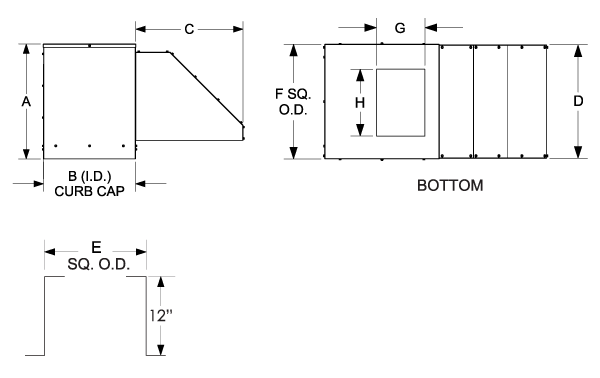 Dimensional Drawing for KSFV Low Intake