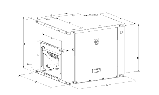 Dimensional Drawing for the CFD Model