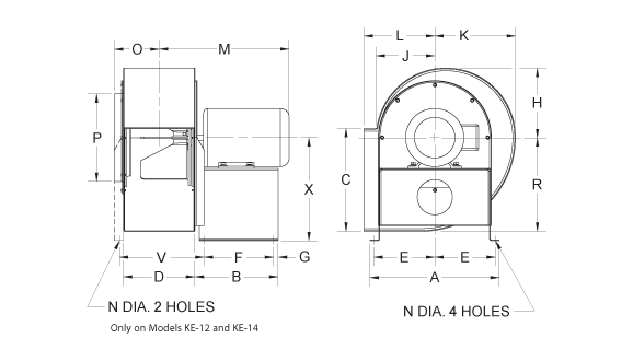 Dimensional Drawing KE